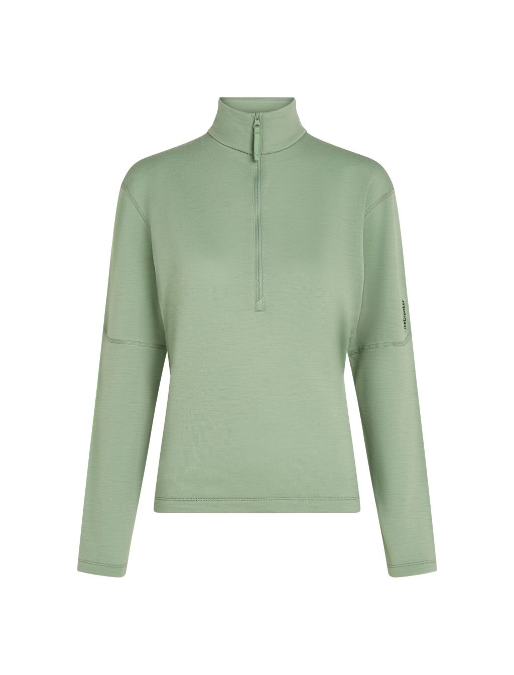 ICEBREAKER Wmns 360 Realfleece Elemental LS Half Zip, Seaglass (vzorek) velikost: S