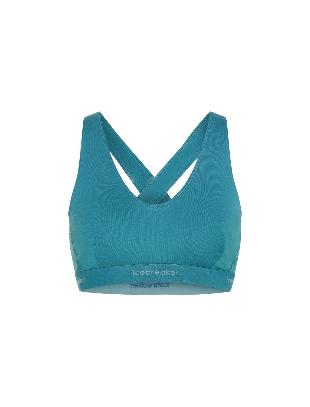 ICEBREAKER Wmns 125 Cool-Lite Sprite Racerback Bra, Topaz (vzorek) velikost: S