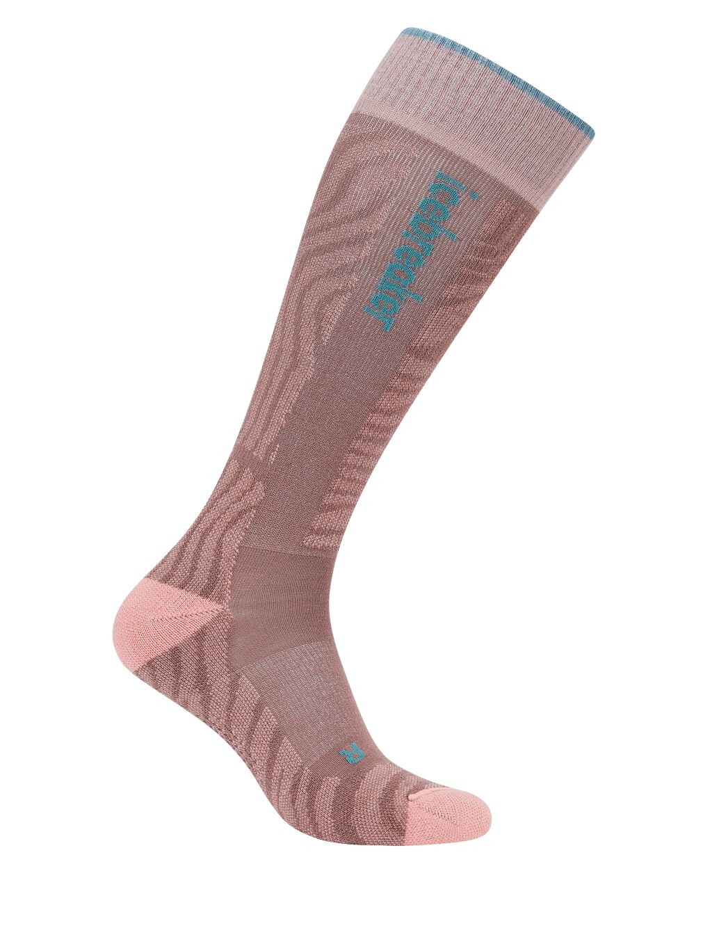 ICEBREAKER Wmns Ski+ Light OTC Mountain Contour, Summit/Blush/Hydro velikost: L