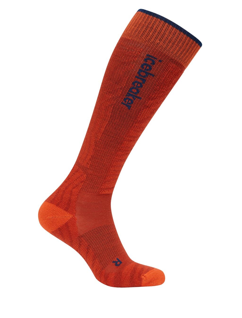 ICEBREAKER Mens Ski+ Light OTC Mountain Contour, Agate/Fervid/Atlantis (vzorek) velikost: M