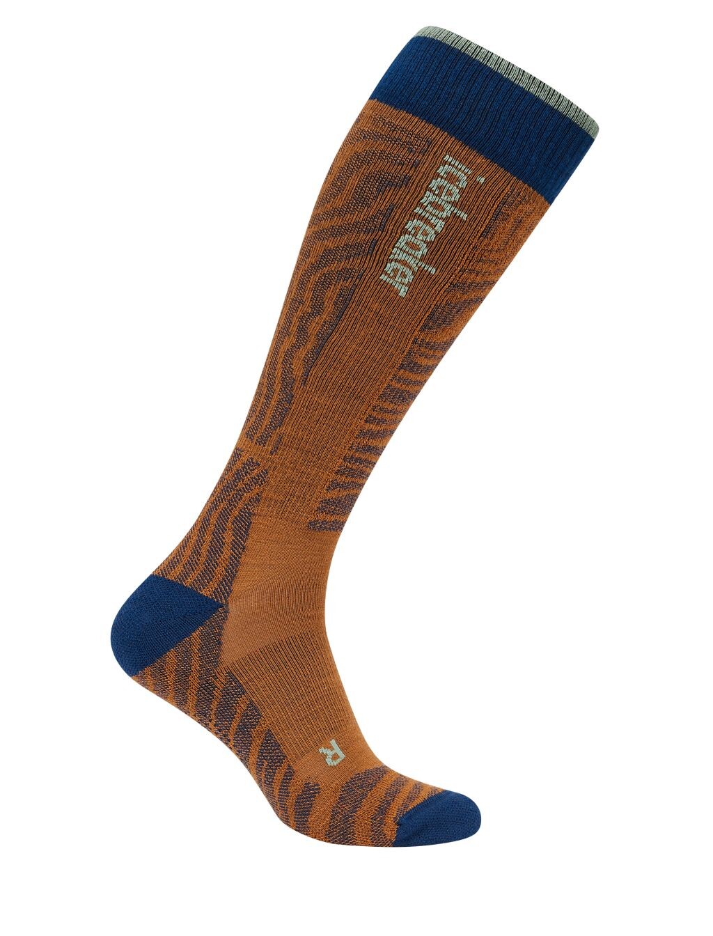 ICEBREAKER Mens Ski+ Light OTC Mountain Contour, Trail/Atlantis/Seaglass (vzorek) velikost: M