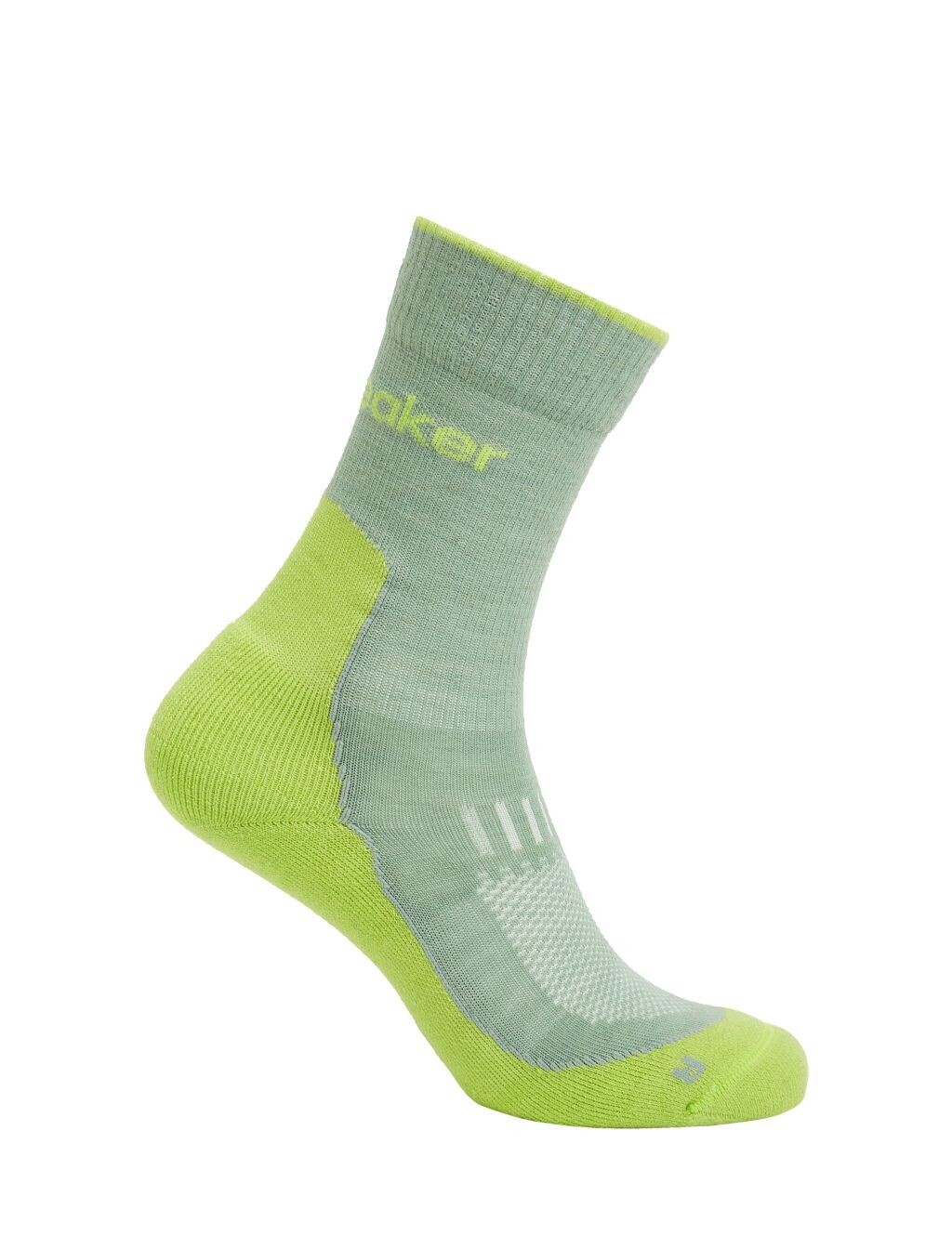 ICEBREAKER Mens Hike+ Light Crew, Seaglass/Peridot (vzorek) velikost: M