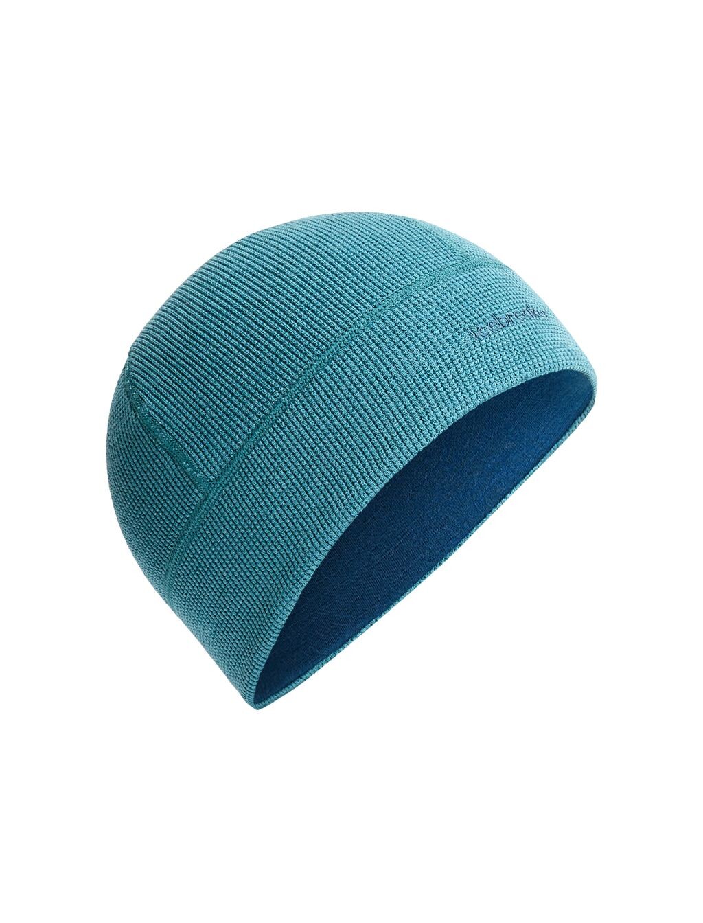 ICEBREAKER Unisex 260 Waffle Knit Rever Beanie, Topaz/Atlantis (vzorek) velikost: OS (UNI)