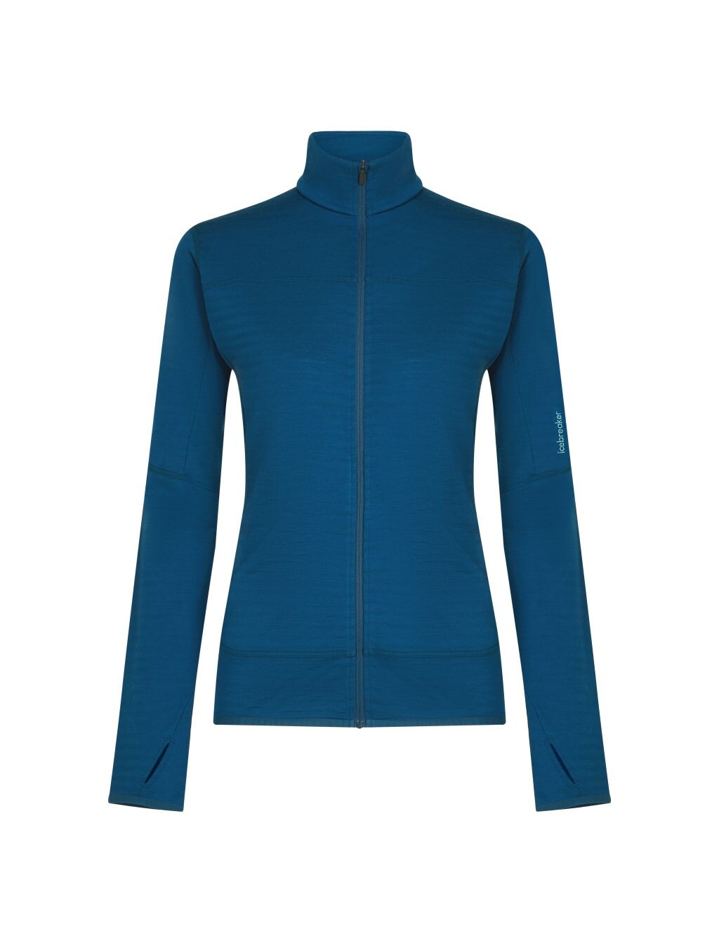 ICEBREAKER Wmns 300 RealFleece Descender LS Zip, Atlantis (vzorek) velikost: S