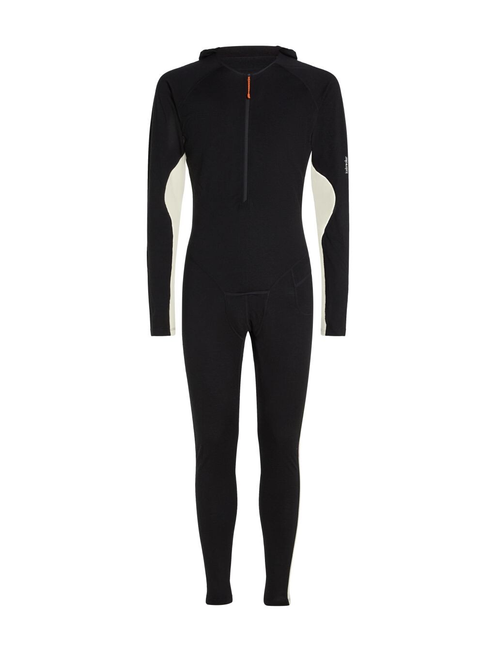 ICEBREAKER Mens 200 Oasis+ Suit, Black/Undyed/Cb (vzorek) velikost: M