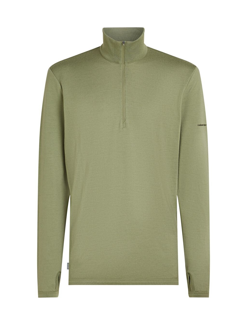 ICEBREAKER Mens Original LS Half Zip, Lichen (vzorek) velikost: M
