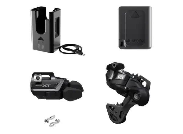 Shimano XT RD-M8250-GS, SW-M8250-IR, BT-DN320, EC-DN100, SM-CN910-12 Upgrade set