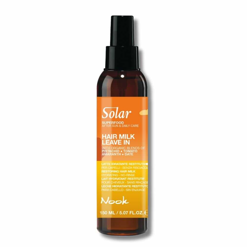 Nook Solar SuperFood Hair Milk Leave In - bezoplachové mléko na vlasy, 150 ml