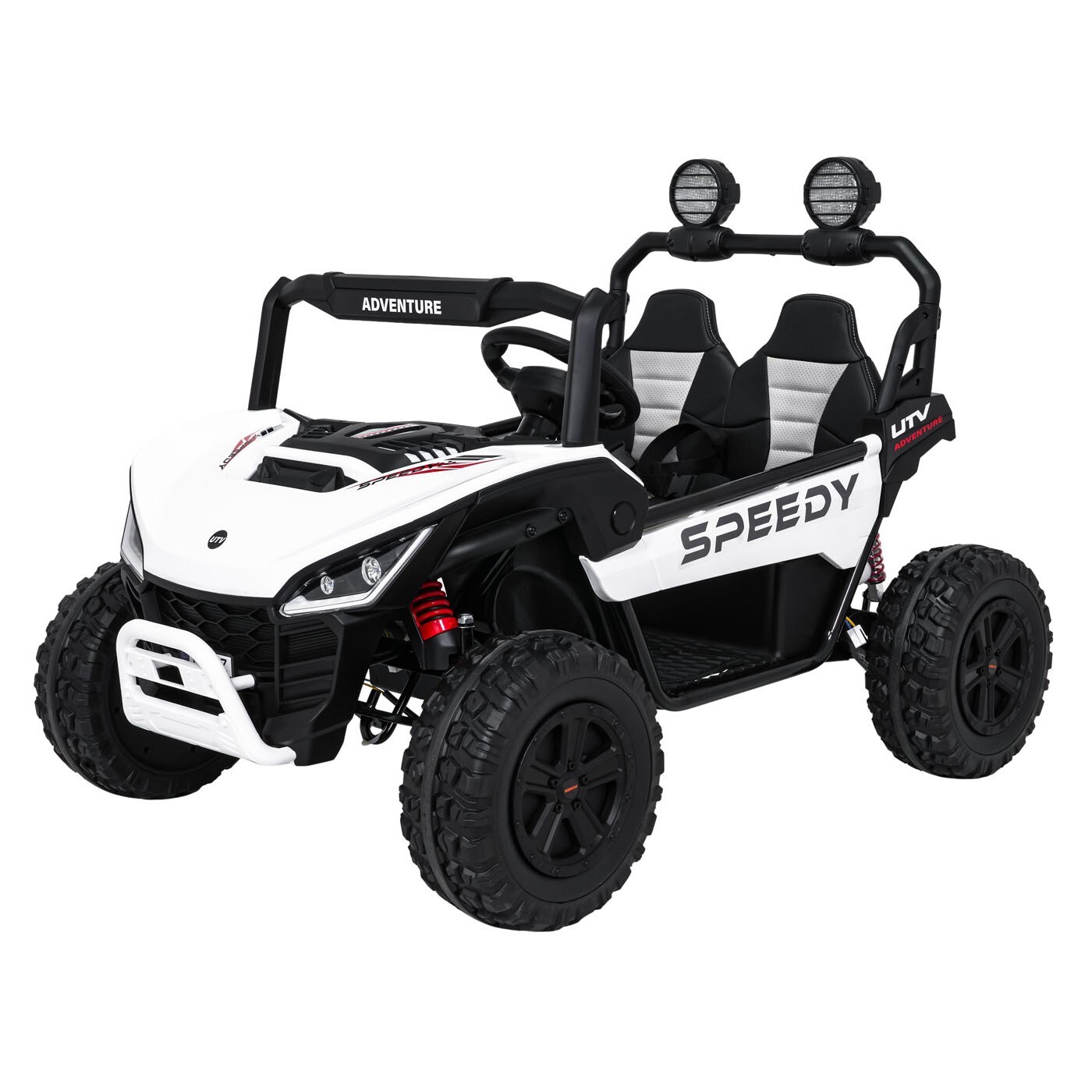mamido Dětské elektrické autíčko Buggy SPEEDY 4x200W 24V bílé