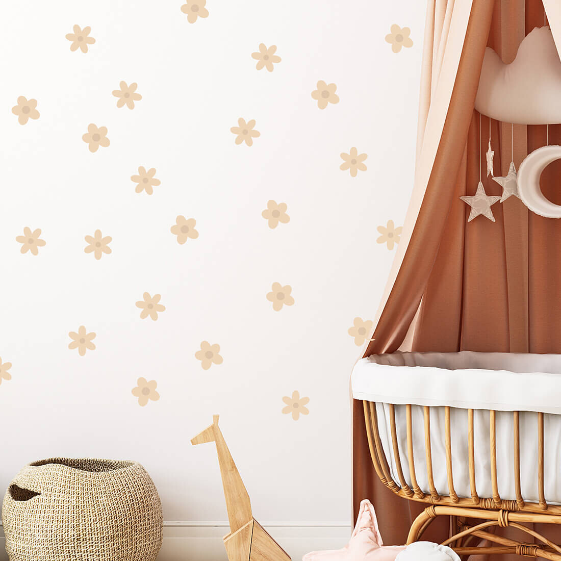 Pastelowe Love Pastelowe Love® samolepky na zeď sedmikrásky II