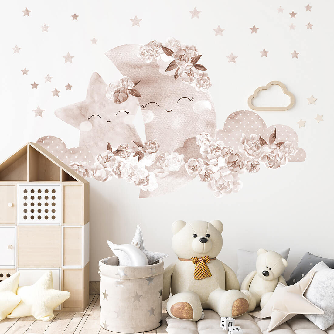 Pastelowe Love Pastelowe Love® samolepka na zeď měsíc