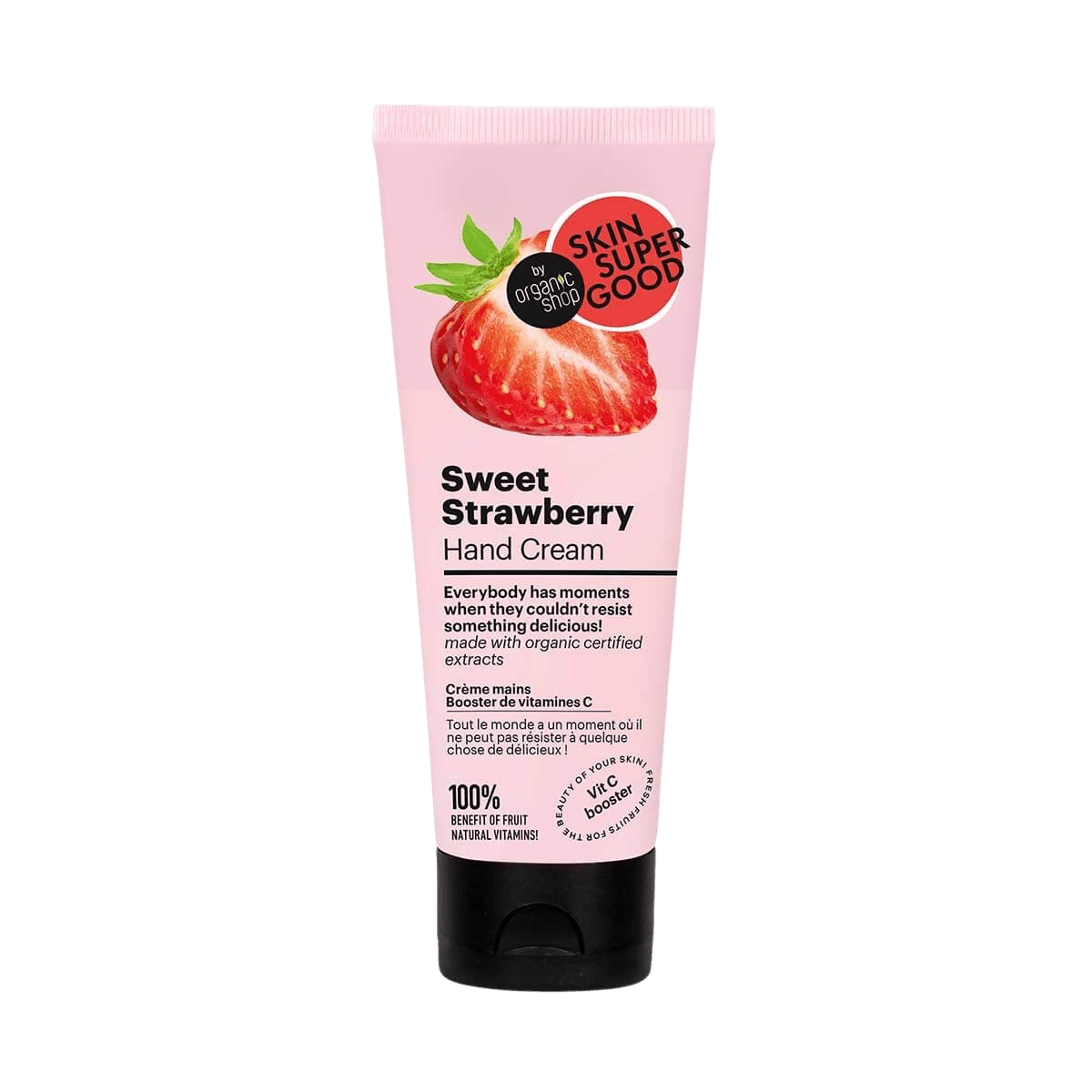 SKIN SUPER GOOD Krém na ruce - Sladká jahoda, 75 ml