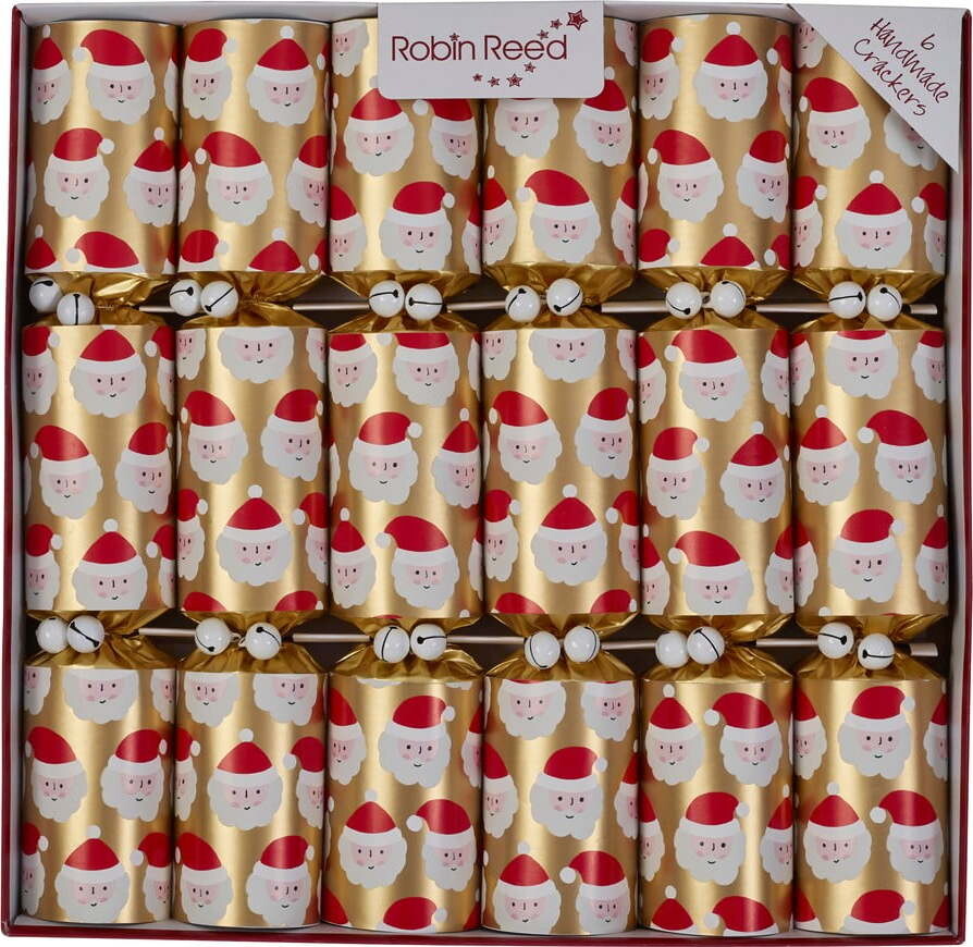 Vánoční crackery v sadě 6 ks Racing Santa – Robin Reed