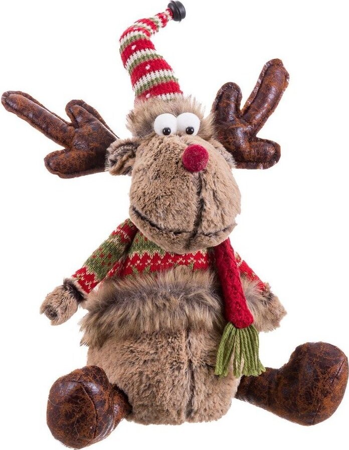 Látková vánoční figurka (výška 48 cm) – Casa Selección