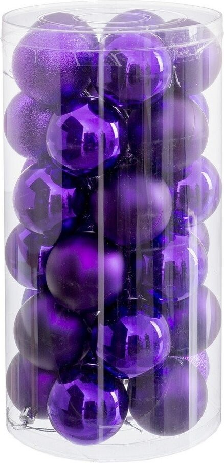 Vánoční koule v sadě 30 ks ø 6 cm – Casa Selección