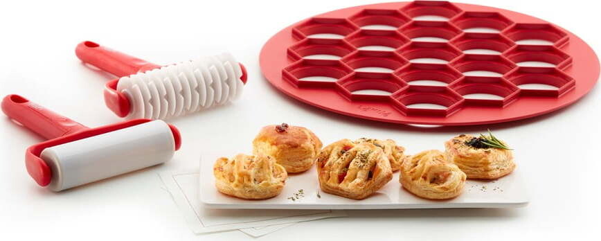 Formy na pečení v sadě 3 ks koláče ø 30 cm – Lékué