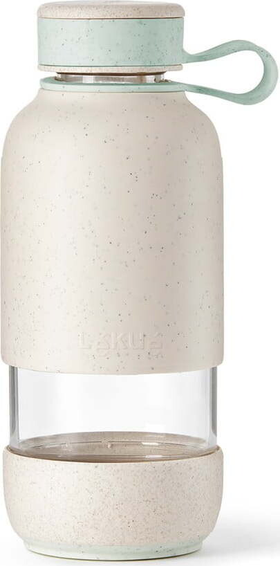 Krémová cestovní skleněná lahev 500 ml To Go Organic – Lékué