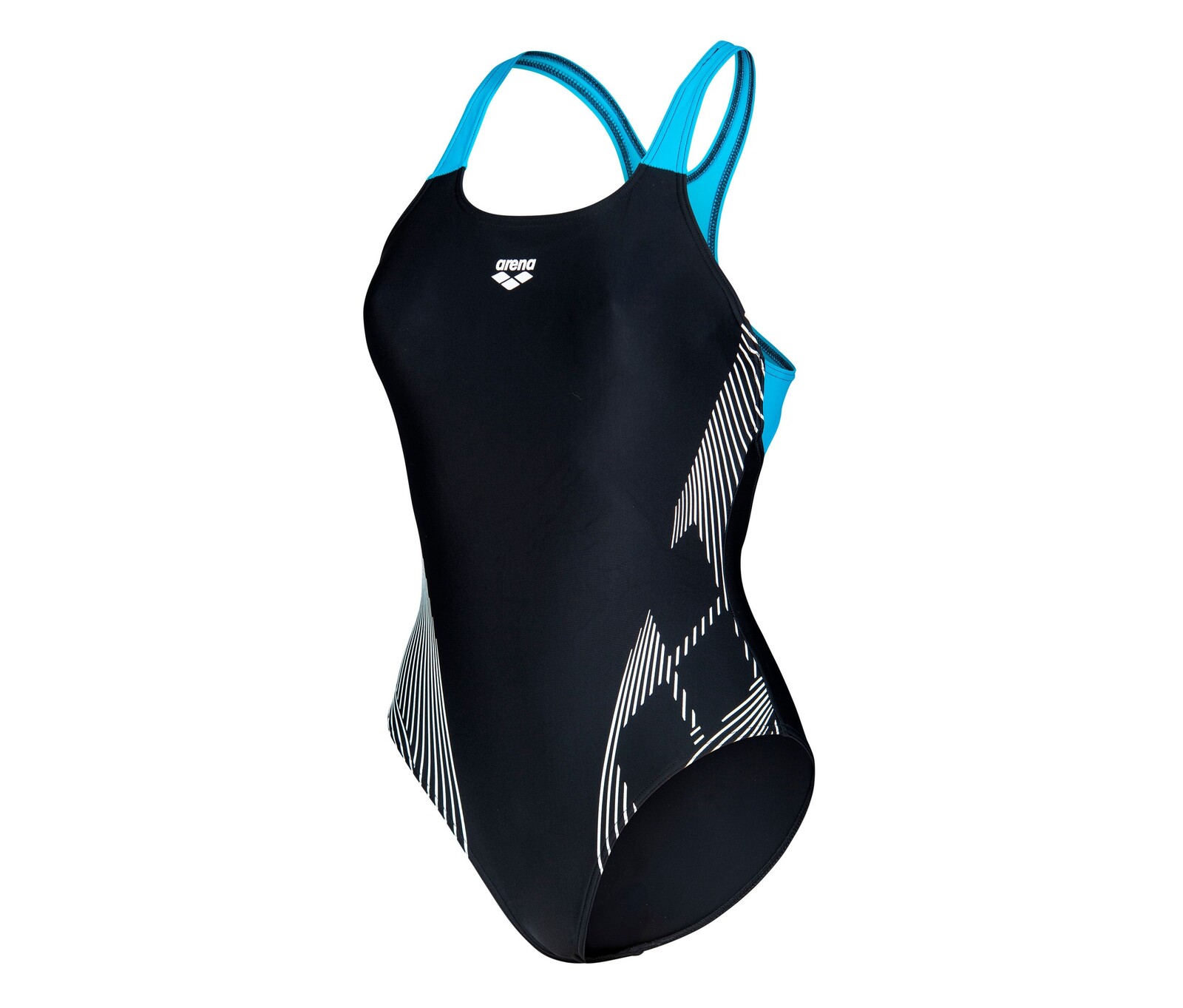 Dámské plavky s podprsenkou arena Feel Swim Pro Back - pro ženy - vel. 38 - barva: modrá