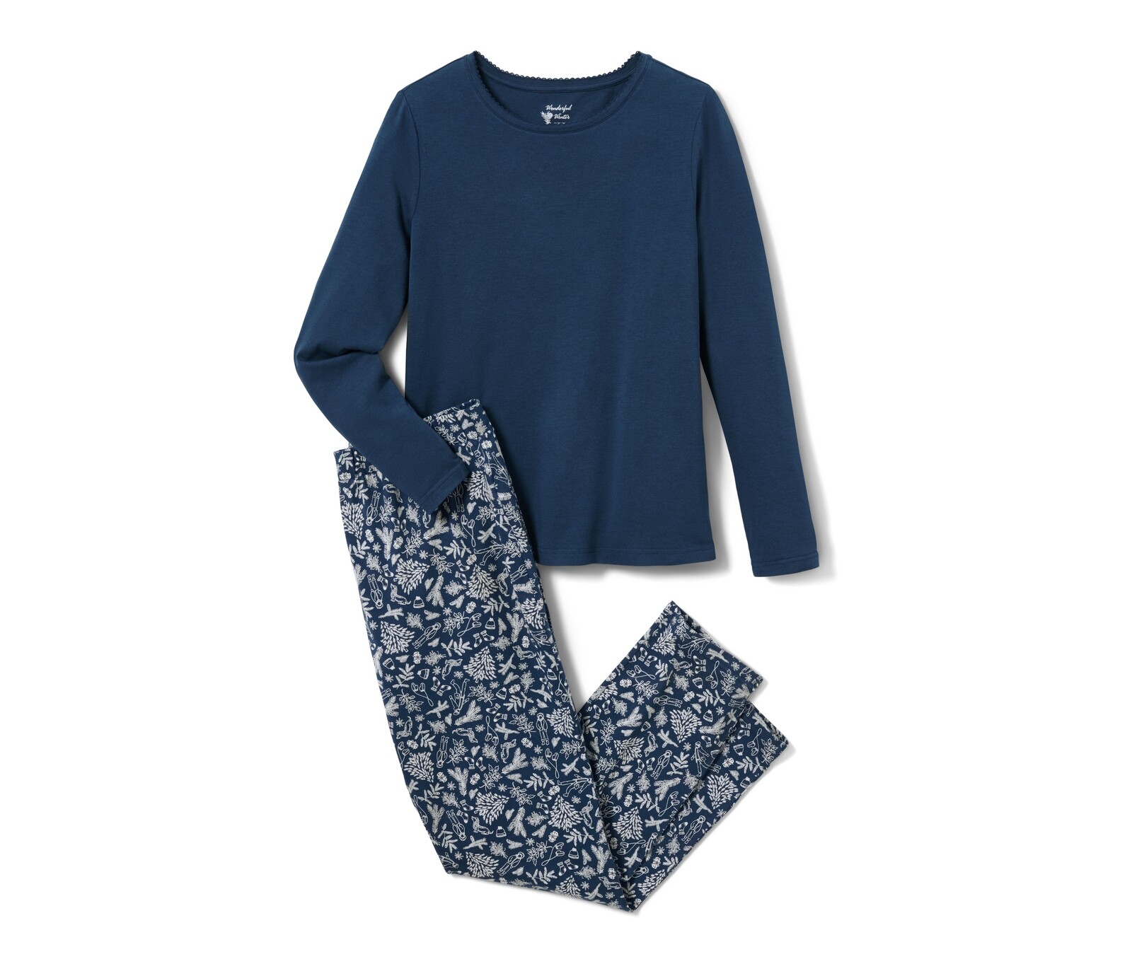 Tchibo - Pyžamo - pro ženy - vel. M 40/42 - barva: modrá