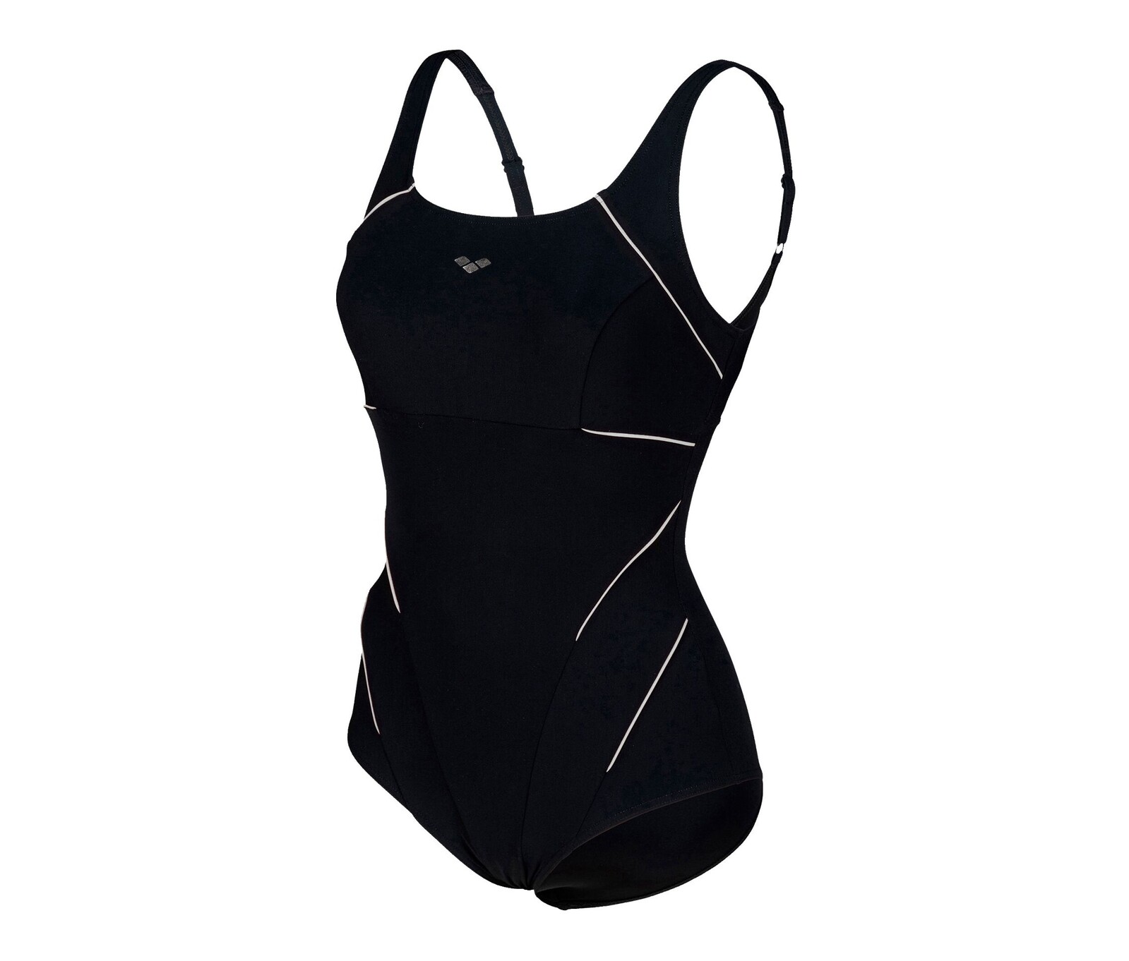Dámské plavky arena Shapewear Jewel R Low C Cup - pro ženy - vel. 40 - barva: černá