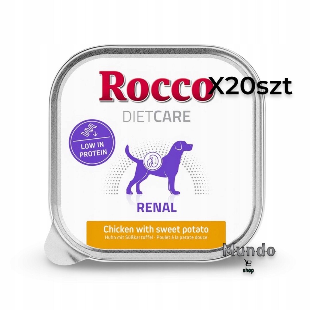 Rocco Diet Care Renal kuřecí s batáty 150 g 20 x 150 g