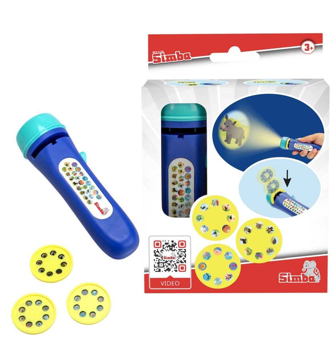 Simba Zvířátka Light projektor