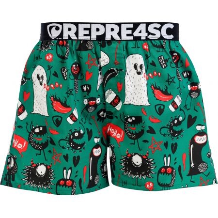 Trenky Represent Excl. Mike Grrrr! - Zelená - L