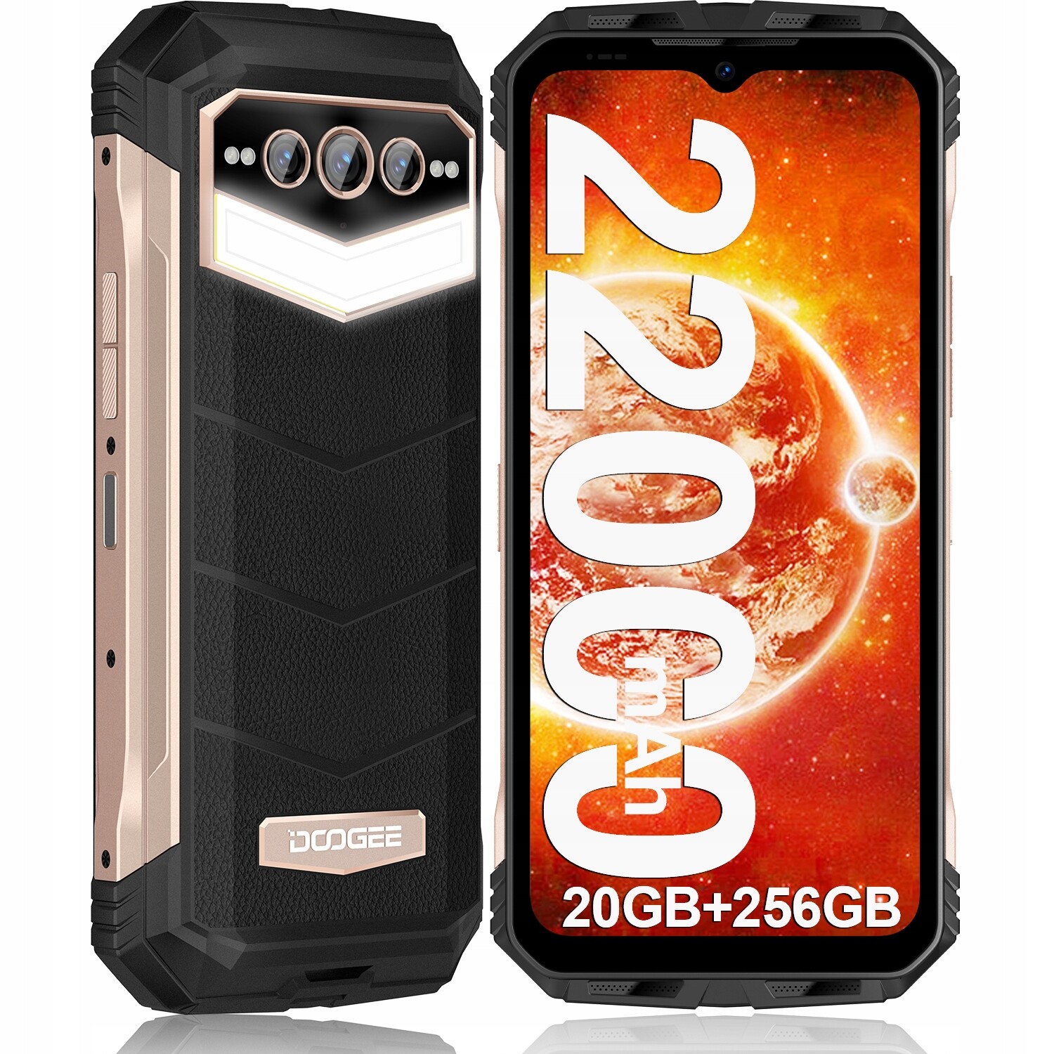 Smartfon Doogee S100PRO 20+256GB 22000mAH Telefon Pancerny Wodoodporny IP68