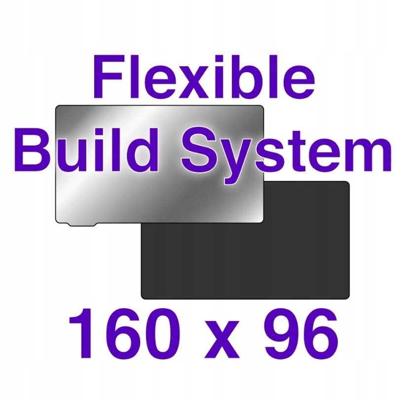 Wham Bam Flexible Build System 160x96 mm – flexibilní platforma pro 3D tisk