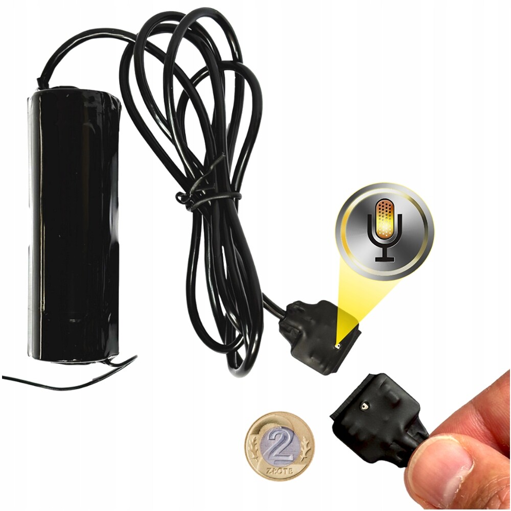 Profesionální Mini Odposlech Gsm Sim Zpětné Volání Externí Mikrofon 14 Dní