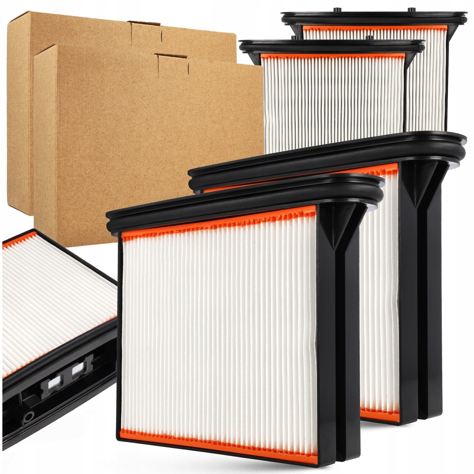 2x Filtr Pro Starmix Bosch Metabo Kazetový Aeg Vzduchový Vysavač Omyvatelný