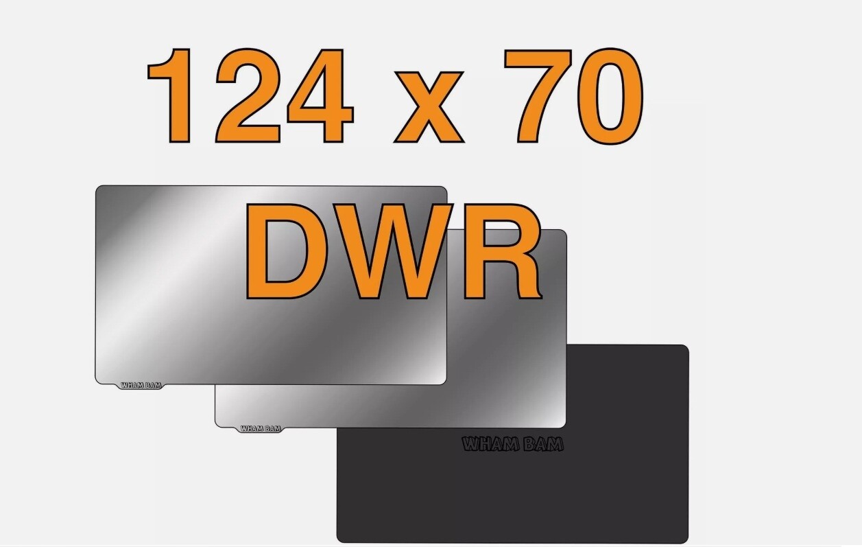 Wham Bam Double Wham 124x70 mm – dvojitá flexibilní platforma pro 3D tisk