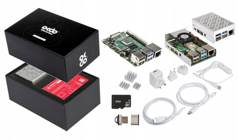 Okdo set Raspberry Pi 4 B 4GB příslušenství