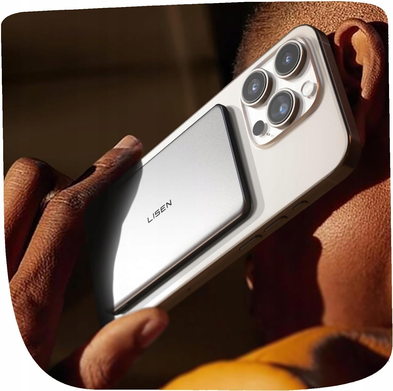 Magnetická Powerbanka Magsafe Slim 5000 mAh 18W Pd Indukce Lehká 125G