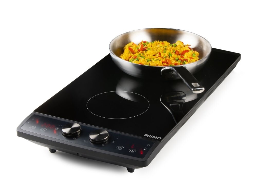 Indukční vařič vertikální dvouplotýnka Primo PR304IKP