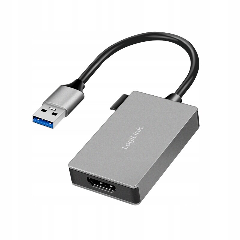 Adaptér LogiLink z Usb 3.0 na Hdmi Full Hd 1080p 0,15 m, Usb-a/m na Hdmi-a/f