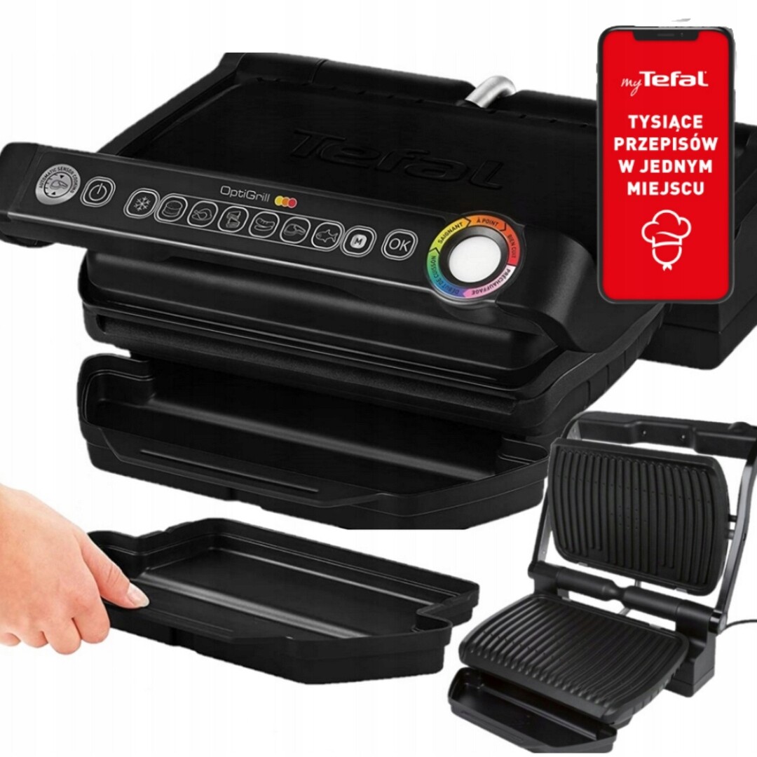 Elektrický gril Tefal OptiGrill 2000 W GC705816 6 Programů