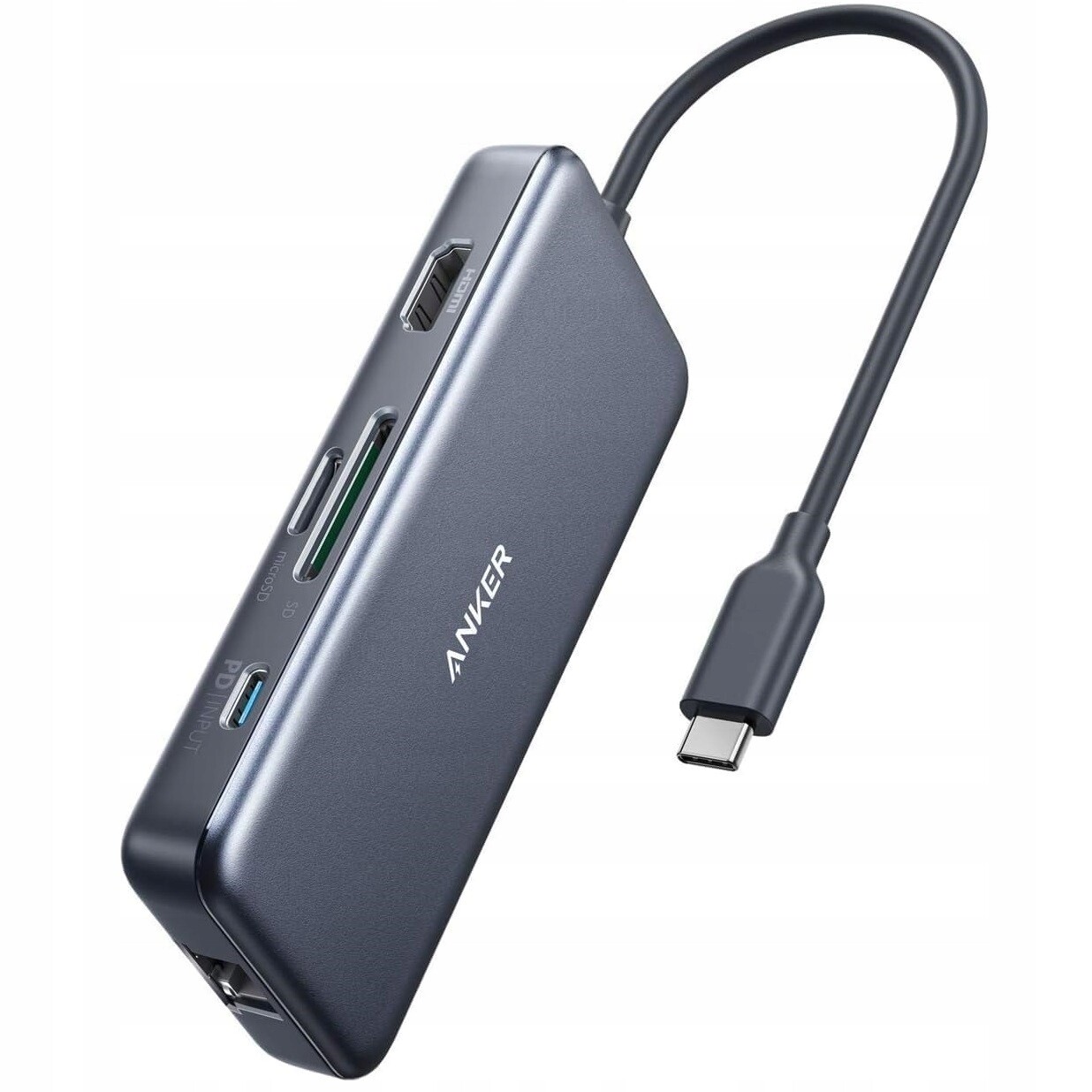 Adaptér Anker 7V1 Usb-c Hdmi 4K Powerexpand+ Adaptér 60W Ethernet 2
