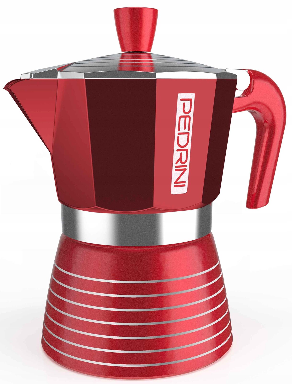 Kávovar Červený 1 Tz Pedrini Infinity Red