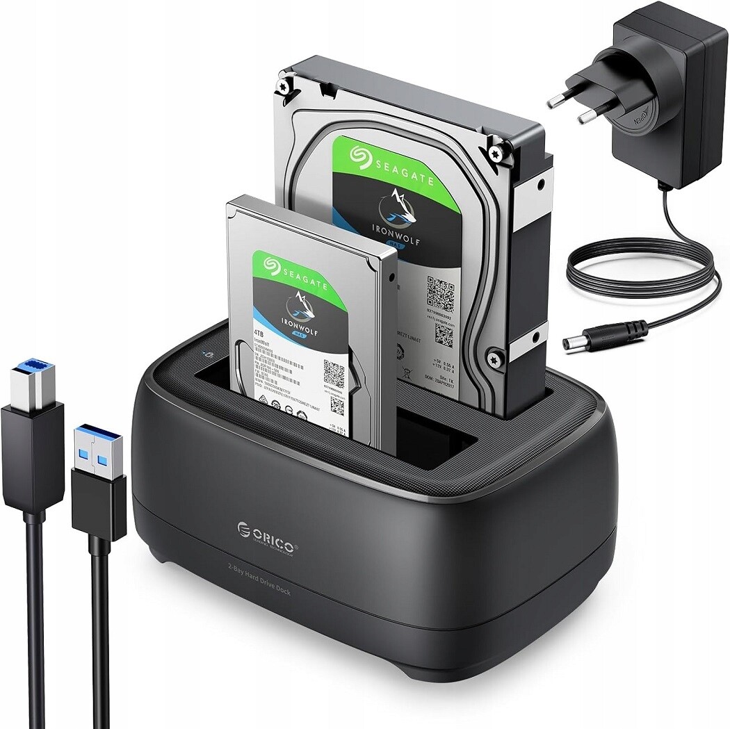 Orico DD28 Dokovací Stanice Pro Pevné Disky Sata 2,5/3,5