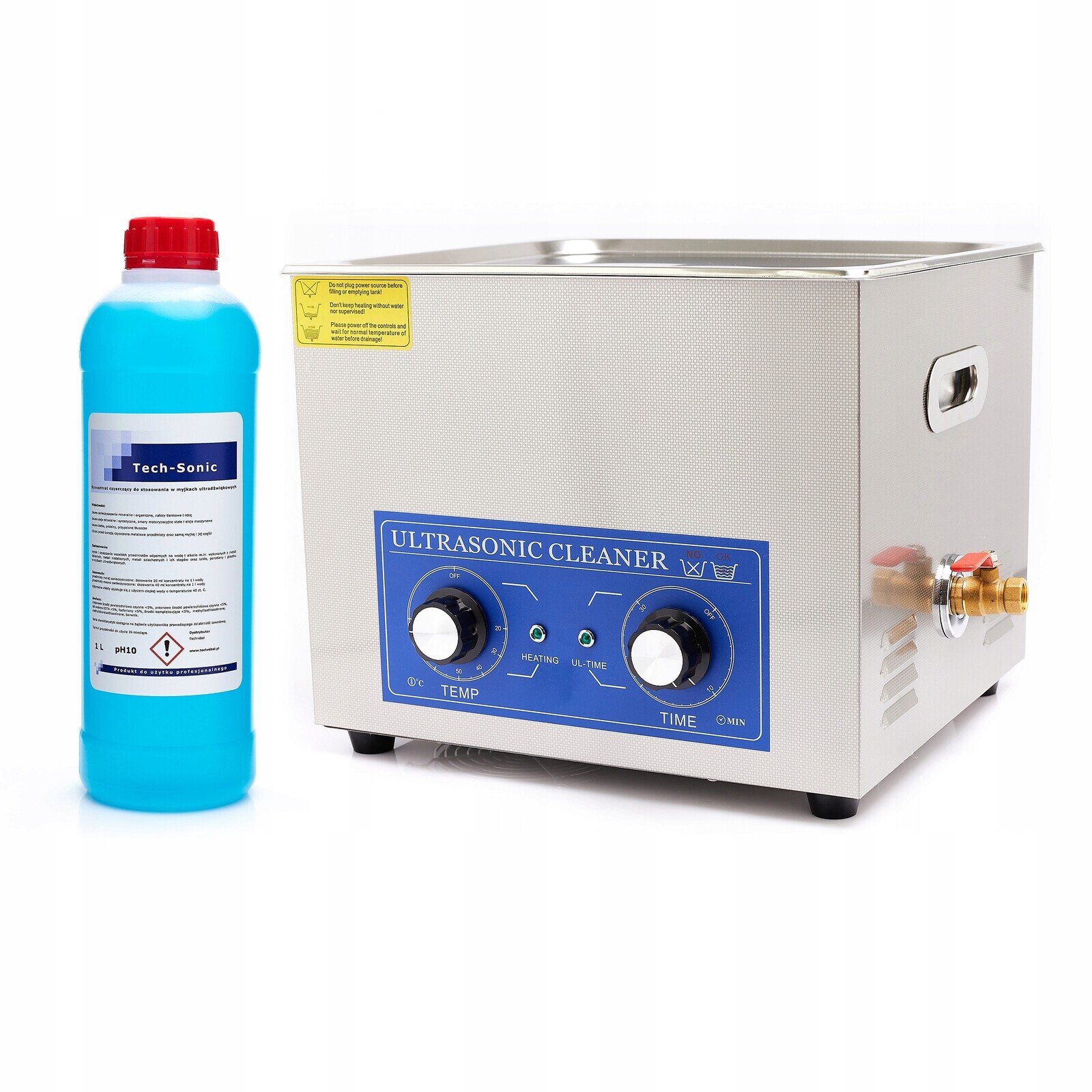 Ultrazvuková Myčka Vana PS-60 15L 760W Pro Elektroniku, Koncentrát 1L