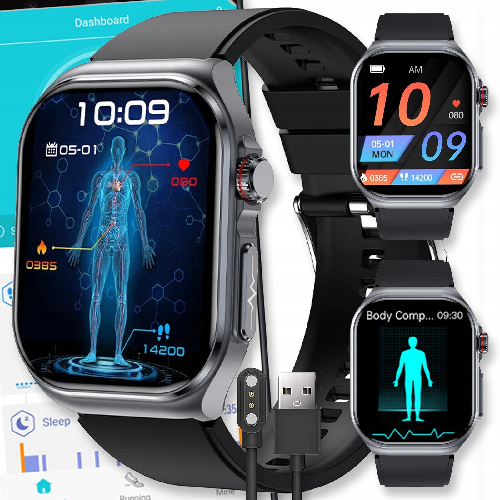 Chytré Hodinky Hodinky Pro Active Pánské Sportovní Smart Hovory Dámské Amoled