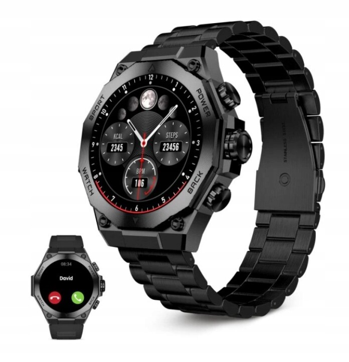 Chytré Hodinky Ksix Titanium černé