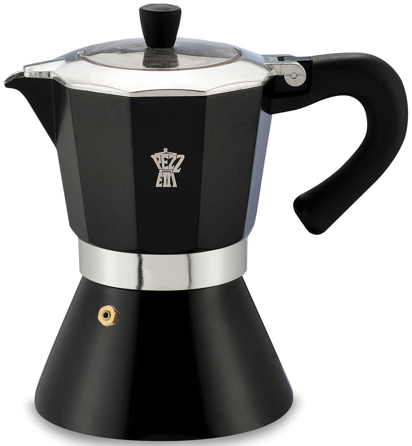Kávovar hliníkový Pezzetti Bellexpress Černý 3 Tz Černý