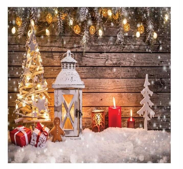 Fotografické pozadí s motivem vánočních svátků 3 x 3 m