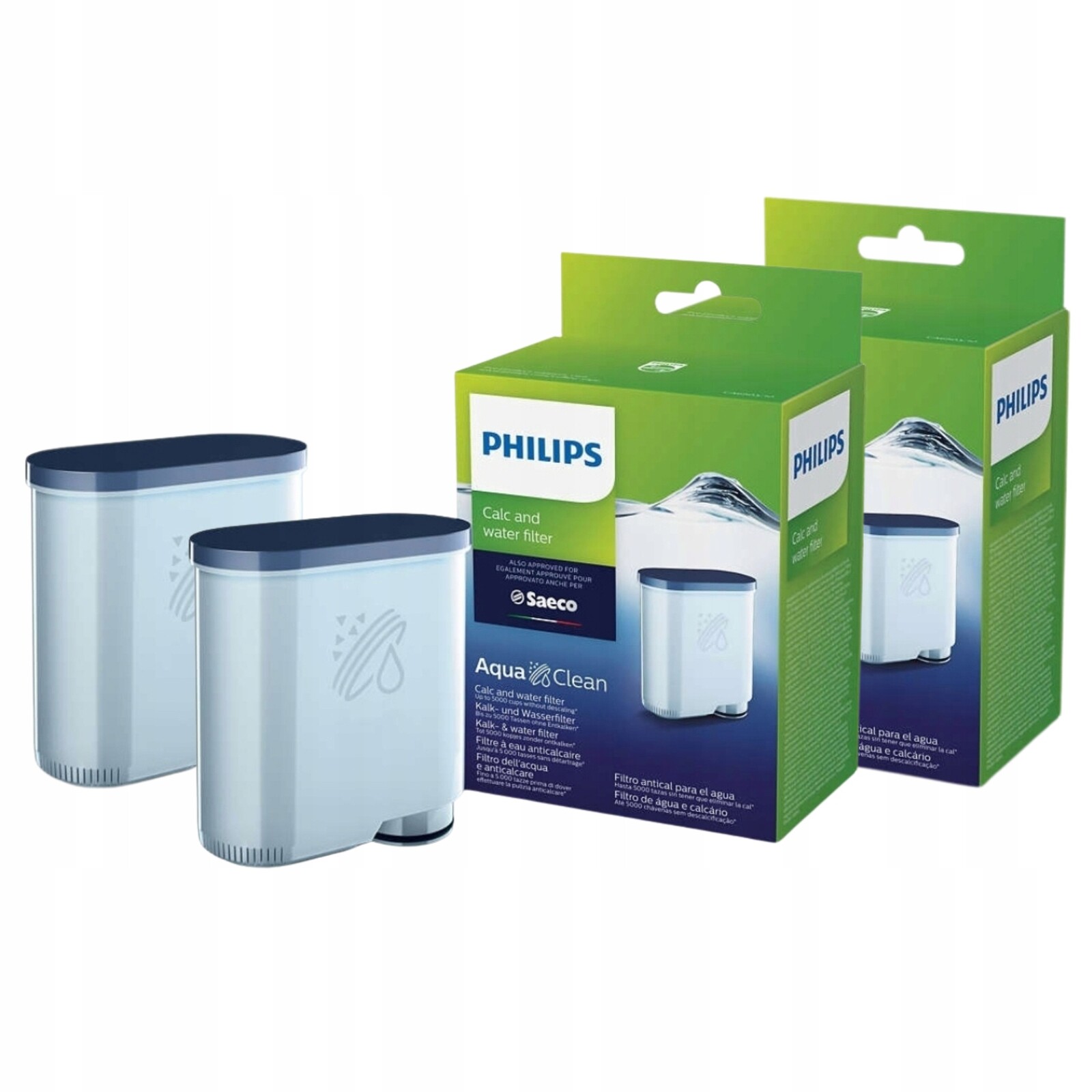 2x Filtr kávovaru Philips LatteGo Latte Go Originální