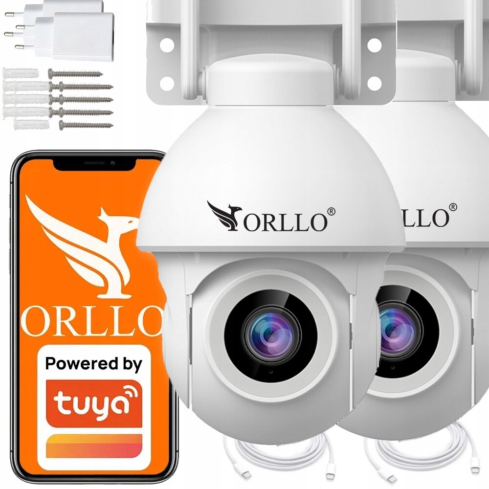 Sada venkovních WiFi Ip kamer Orllo TZ12