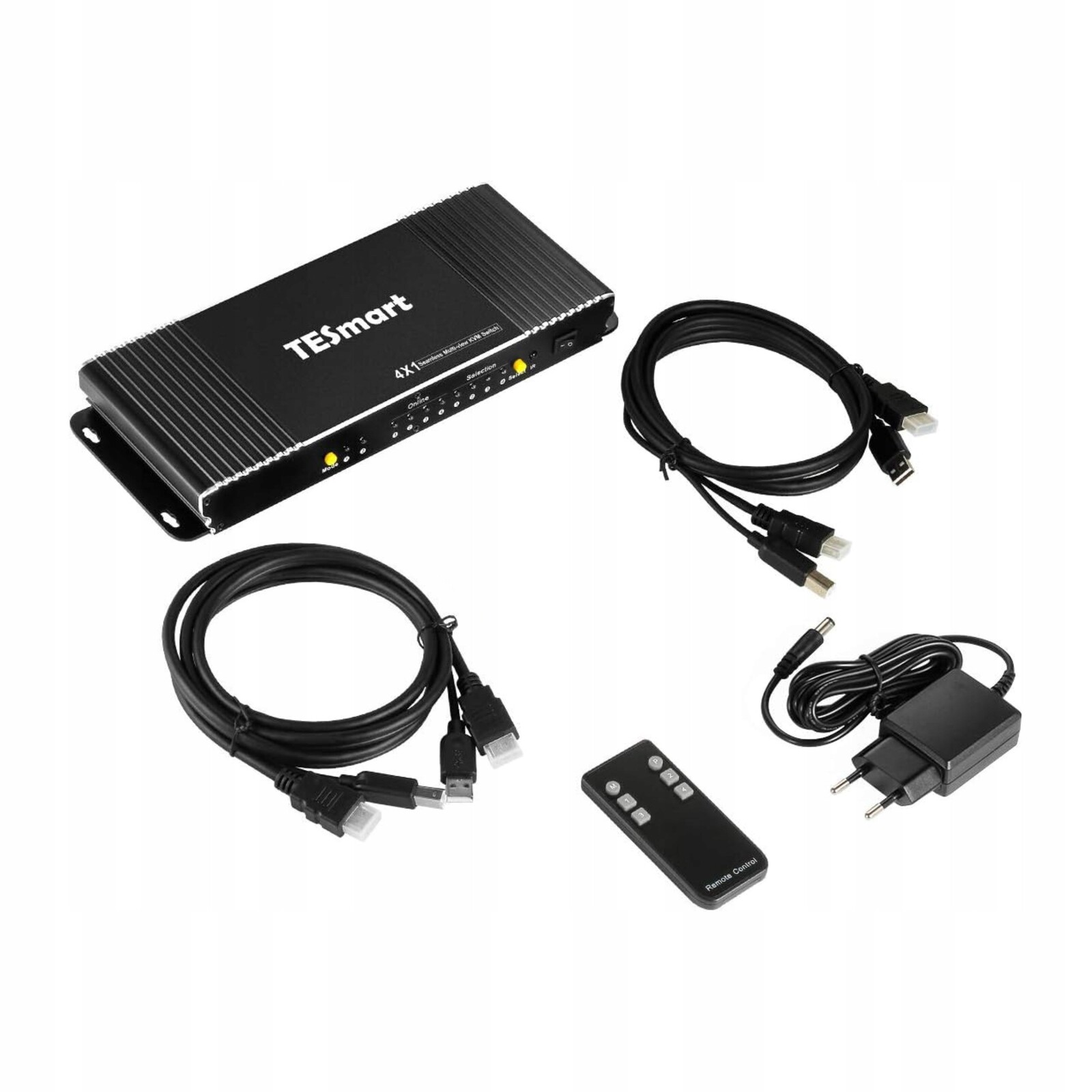 Hdmi přepínač 4k 60hz 4x1 Kvm TESmart