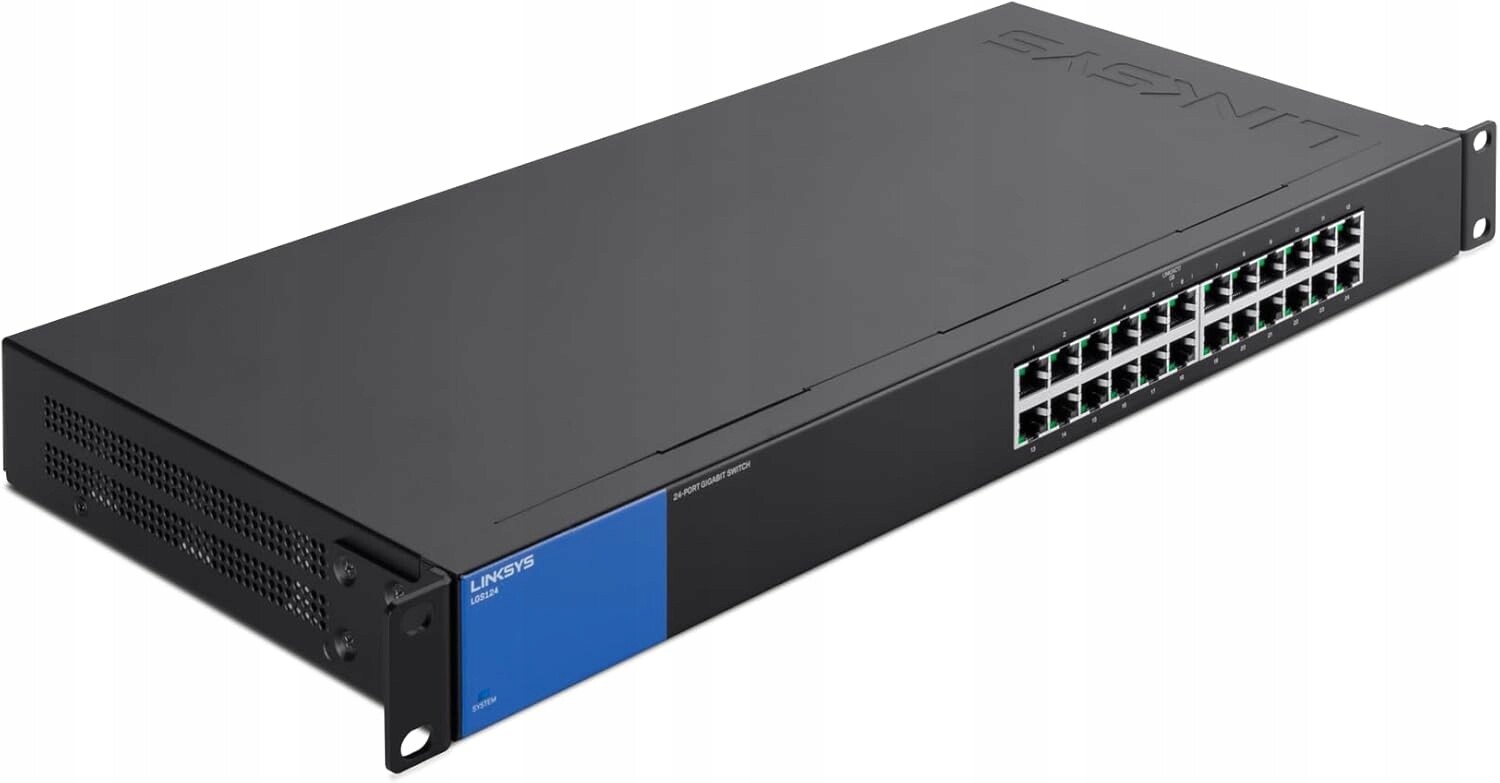 Swicth nespravovatelný Linksys LGS124 Rack 1U