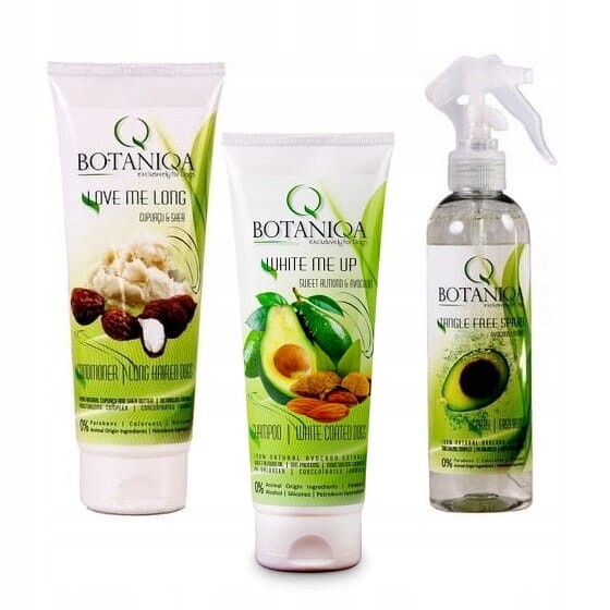 Botaniqa Sada pro psy s bílou a dlouhou srstí